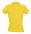 Рубашка поло женская PEOPLE 210, желтая с логотипом в Белгороде заказать по выгодной цене в кибермаркете AvroraStore