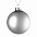 Елочный шар Finery Matt, 10 см, матовый черный с логотипом в Белгороде заказать по выгодной цене в кибермаркете AvroraStore