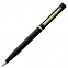 Ручка шариковая Euro Gold, черная с логотипом в Белгороде заказать по выгодной цене в кибермаркете AvroraStore