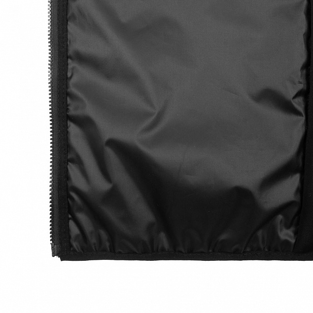 Жилет Orkney с капюшоном, черный с логотипом в Белгороде заказать по выгодной цене в кибермаркете AvroraStore