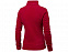 Куртка флисовая Nashville женская, красный/пепельно-серый с логотипом в Белгороде заказать по выгодной цене в кибермаркете AvroraStore