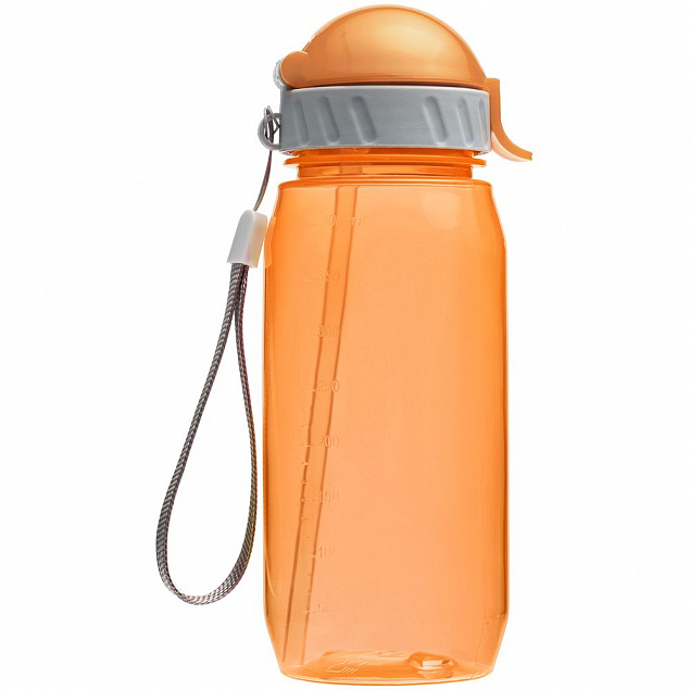 Бутылка для воды Aquarius, оранжевая с логотипом в Белгороде заказать по выгодной цене в кибермаркете AvroraStore