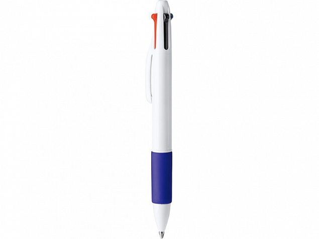 Ручка пластиковая шариковая KUNOY с чернилами 4-х цветов с логотипом в Белгороде заказать по выгодной цене в кибермаркете AvroraStore