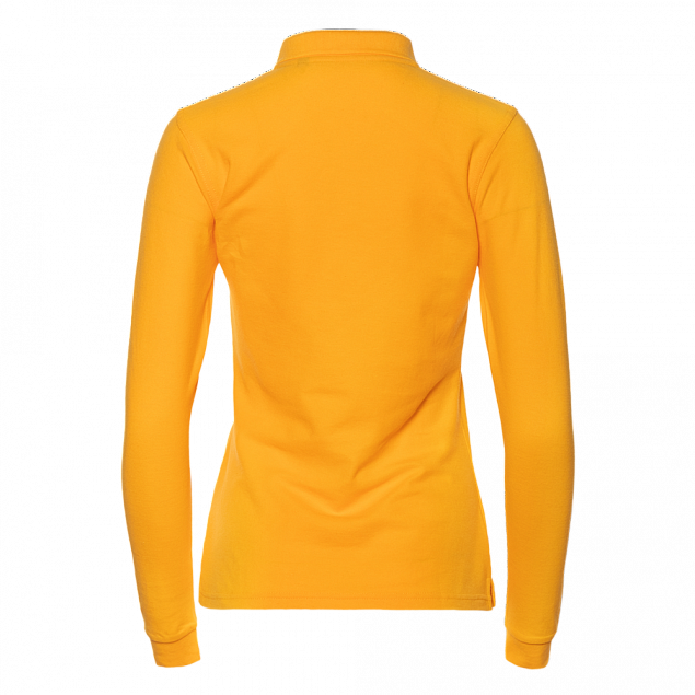 Рубашка поло Рубашка женская 04SW Жёлтый с логотипом в Белгороде заказать по выгодной цене в кибермаркете AvroraStore