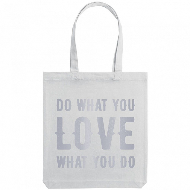 Холщовая сумка Do Love, молочно-белая с логотипом в Белгороде заказать по выгодной цене в кибермаркете AvroraStore