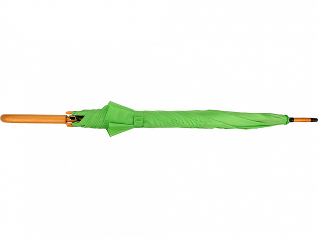 Зонт-трость Радуга, зеленое яблоко с логотипом в Белгороде заказать по выгодной цене в кибермаркете AvroraStore