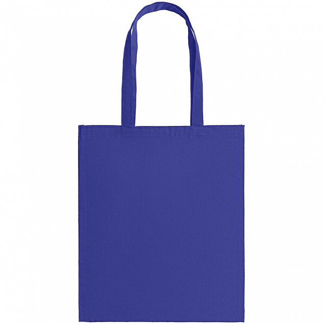 Холщовая сумка Neat 140, синяя с логотипом в Белгороде заказать по выгодной цене в кибермаркете AvroraStore