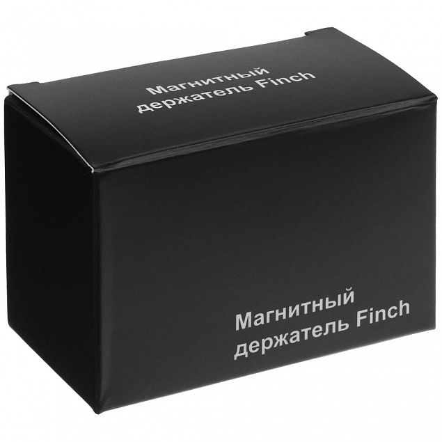 Магнитный держатель для смартфонов Finch, черный с логотипом в Белгороде заказать по выгодной цене в кибермаркете AvroraStore