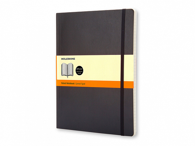 Записная книжка Classic Soft, XLarge (в линейку) с логотипом в Белгороде заказать по выгодной цене в кибермаркете AvroraStore