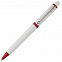 Ручка шариковая Raja, красная с логотипом в Белгороде заказать по выгодной цене в кибермаркете AvroraStore
