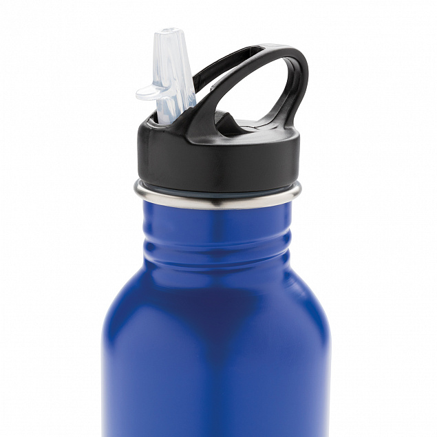 Спортивная бутылка для воды Deluxe с логотипом в Белгороде заказать по выгодной цене в кибермаркете AvroraStore