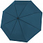 Складной зонт Fiber Magic Superstrong, голубой с логотипом в Белгороде заказать по выгодной цене в кибермаркете AvroraStore