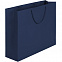 Пакет Ample L, синий с логотипом в Белгороде заказать по выгодной цене в кибермаркете AvroraStore