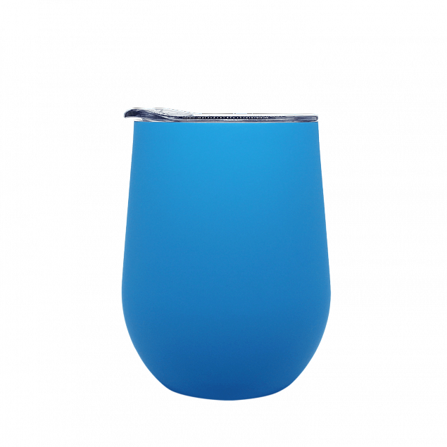 Кофер софт-тач CO12s (голубой) с логотипом в Белгороде заказать по выгодной цене в кибермаркете AvroraStore