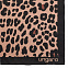 Платок Leopardo Silk, коричневый с логотипом в Белгороде заказать по выгодной цене в кибермаркете AvroraStore