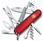 Офицерский нож Mountaineer 91, красный с логотипом в Белгороде заказать по выгодной цене в кибермаркете AvroraStore