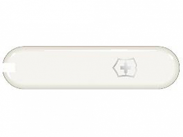 Передняя накладка VICTORINOX 58 мм, пластиковая, белая с логотипом в Белгороде заказать по выгодной цене в кибермаркете AvroraStore