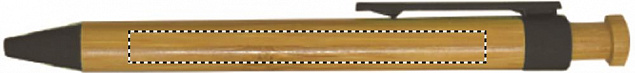 Ручка шариковая из бамбука с логотипом в Белгороде заказать по выгодной цене в кибермаркете AvroraStore
