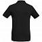 Рубашка поло мужская Inspire черная с логотипом в Белгороде заказать по выгодной цене в кибермаркете AvroraStore
