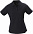 Рубашка поло стретч женская ALBATROSS, черная с логотипом в Белгороде заказать по выгодной цене в кибермаркете AvroraStore