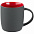 Кружка Surprise Touch c покрытием софт-тач, красная с голубым с логотипом в Белгороде заказать по выгодной цене в кибермаркете AvroraStore