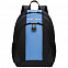 Рюкзак городской Swissgear, черный с голубым с логотипом в Белгороде заказать по выгодной цене в кибермаркете AvroraStore