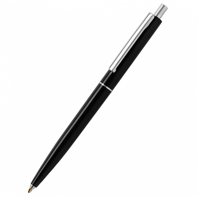 Ручка шариковая Dot - Черный AA с логотипом в Белгороде заказать по выгодной цене в кибермаркете AvroraStore