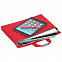 Сумка-папка SIMPLE, красная с логотипом в Белгороде заказать по выгодной цене в кибермаркете AvroraStore