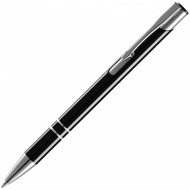Ручка шариковая Keskus, черная с логотипом в Белгороде заказать по выгодной цене в кибермаркете AvroraStore