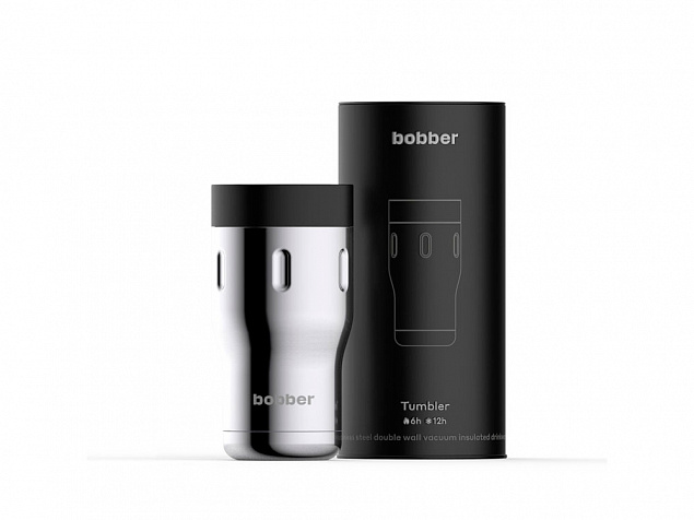 Термос питьевой, вакуумный, бытовой, тм bobber. Объем 0,35 литра. Артикул Tumbler-350 Glossy с логотипом в Белгороде заказать по выгодной цене в кибермаркете AvroraStore