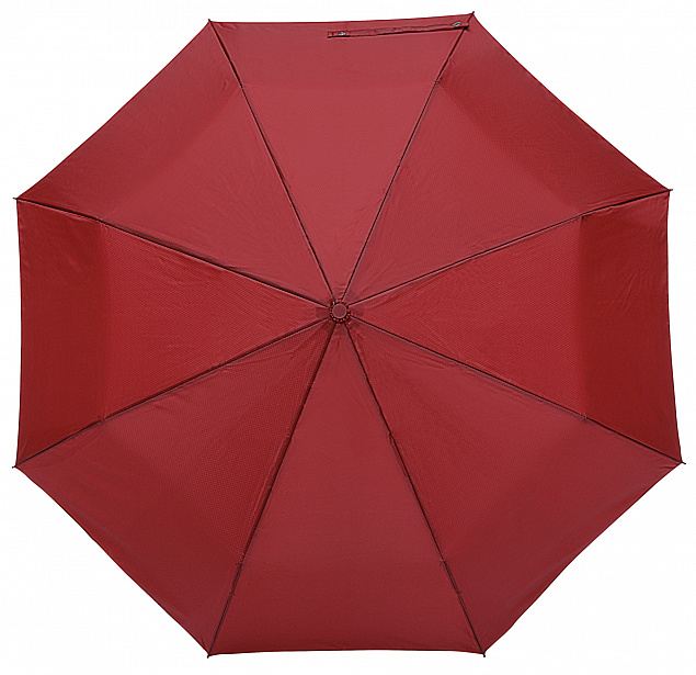 Автоматический ветрозащитный карманный зонт ORIANA, темно-красный с логотипом в Белгороде заказать по выгодной цене в кибермаркете AvroraStore