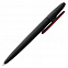 Ручка шариковая Prodir DS5 TRR-P Soft Touch, черная с красным с логотипом в Белгороде заказать по выгодной цене в кибермаркете AvroraStore