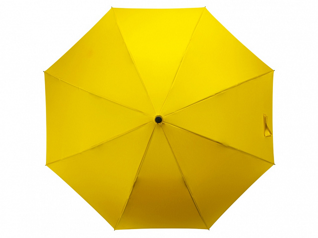 Зонт-трость полуавтомат Wetty с проявляющимся рисунком, желтый с логотипом в Белгороде заказать по выгодной цене в кибермаркете AvroraStore