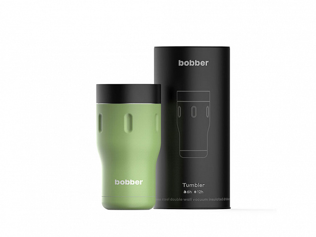 Термос питьевой, вакуумный, бытовой, тм bobber. Объем 0,35 литра. Артикул Tumbler-350 Mint Cooler с логотипом в Белгороде заказать по выгодной цене в кибермаркете AvroraStore