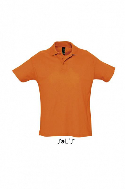 Джемпер (рубашка-поло) SUMMER II мужская,Оранжевый L с логотипом в Белгороде заказать по выгодной цене в кибермаркете AvroraStore