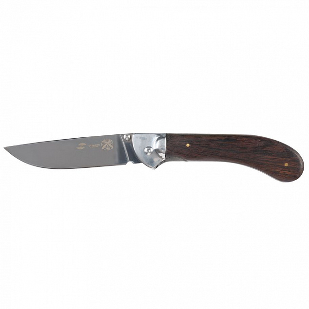 Складной нож Stinger 9905, коричневый с логотипом в Белгороде заказать по выгодной цене в кибермаркете AvroraStore
