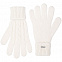 Перчатки Loren, ванильно-белые с логотипом в Белгороде заказать по выгодной цене в кибермаркете AvroraStore